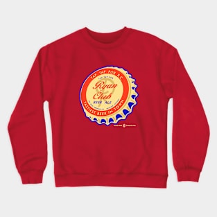 Vintage Ryan Club Ale Bottlecap Crewneck Sweatshirt